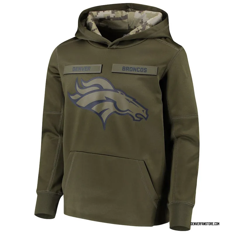 salute to service denver broncos hoodie